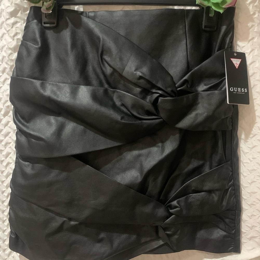 Guess Faux Leather Skirt